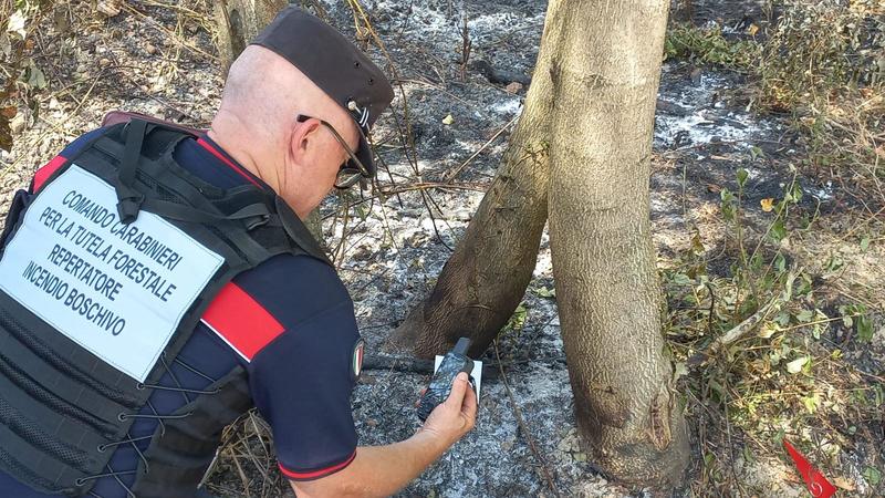 Monte Roberto, brucia i rifiuti dell'azienda: 73enne denunciato