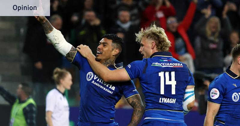 Italy well worth their win over Wallabies - with a little help from the man upstairs