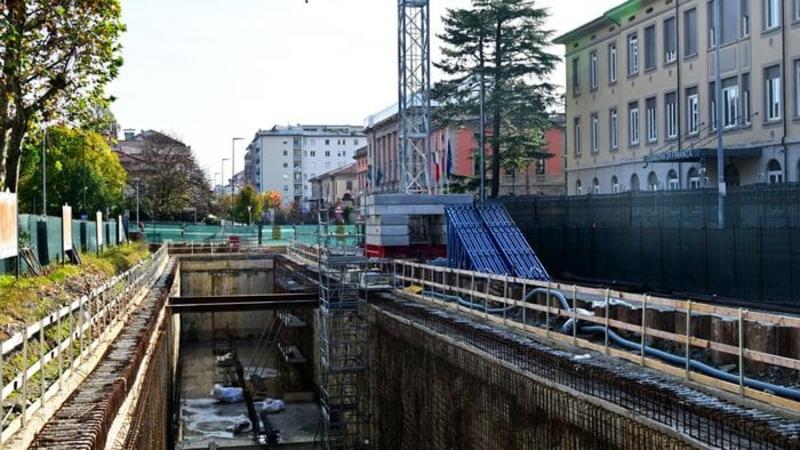 A Bergamo: «Vasca di laminazione, lavori nei tempi». Ma le strade di Santa Lucia «stressate» dal traffico