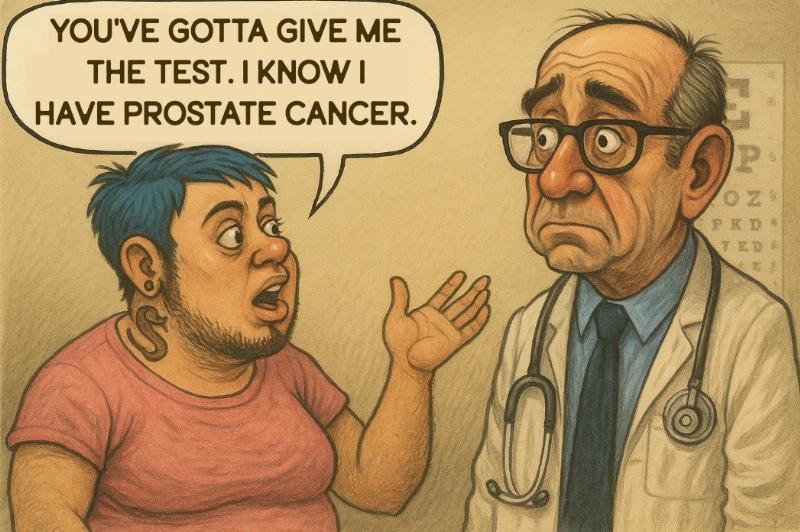 Are ‘trans’ people worrying about biologically impossible diseases yet? Are ‘trans’ people worrying about biologically impossible diseases yet?