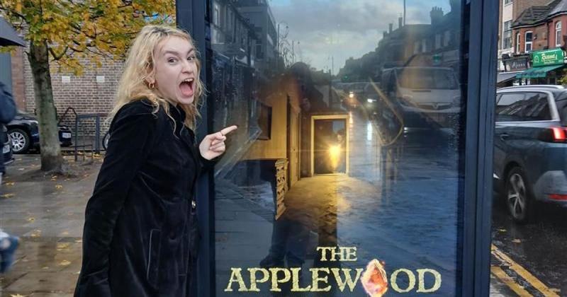 Billboards for TV show shot in Suffolk spotted across UK