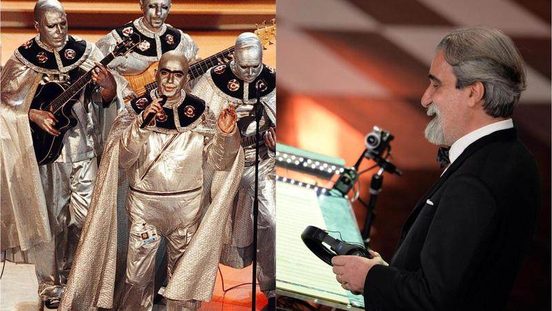 Peppe Vessicchio e il memorabile Sanremo 1996 della Terra dei cachi con Elio e le storie tese: “Mi chiesero di aiutarli ad arrivare ultimi”