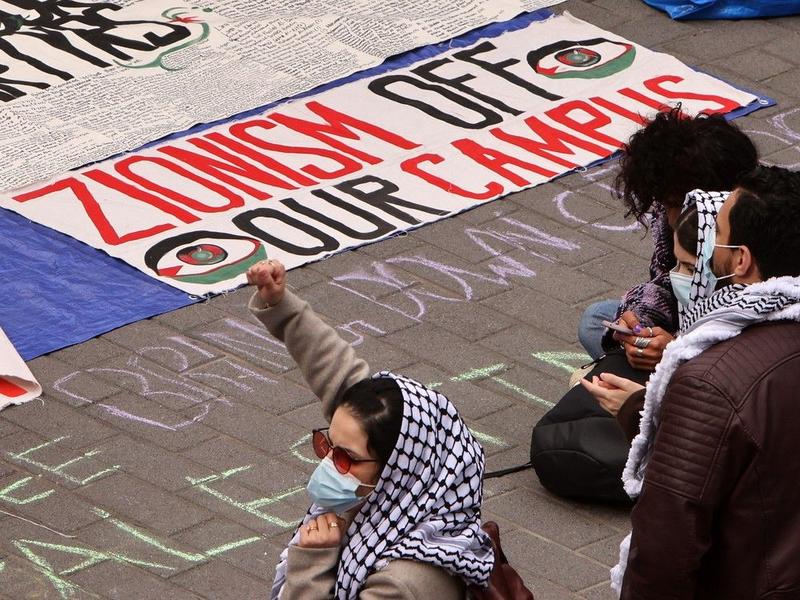 Liat Schwartz: It was unreal as anti-Israel protesters attacked our off campus event