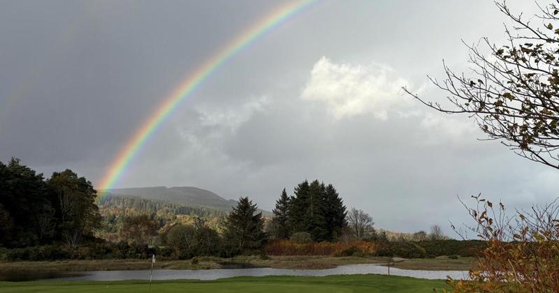 What is happening on Arran offers some brightness amid the gloom