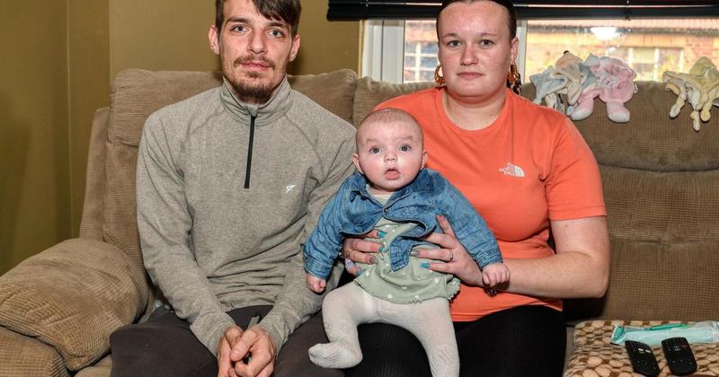Couple fear sagging floors of their housing association flat could collapse
