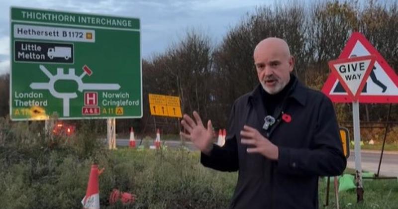 Roadworks causing 'carnage' and costing economy millions says Norfolk businessman