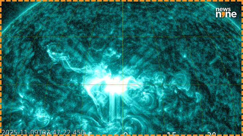Sun fires X-class flare aimed straight at Earth, solar storm forecasted for 11 Nov Sun fires X-class flare aimed straight at Earth, solar storm forecasted for 11 Nov