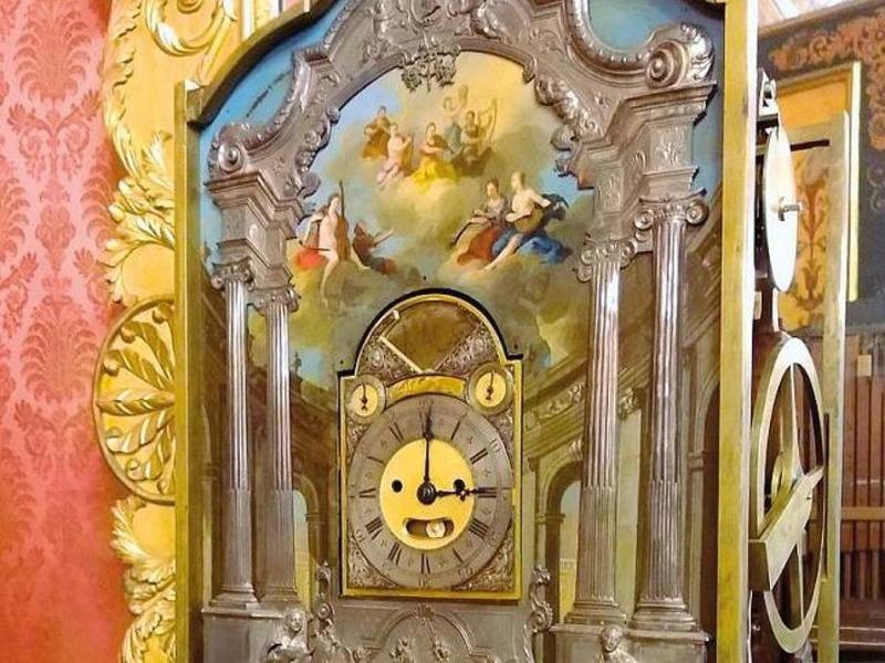 La «Macchina di Clay», quellâorologio di Palazzo Reale invidiato da Casa Windsor La «Macchina di Clay», quellâorologio di Palazzo Reale invidiato da Casa Windsor