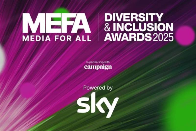 MEFA reveals shortlist for Media For All Diversity and Inclusion Awards 2025