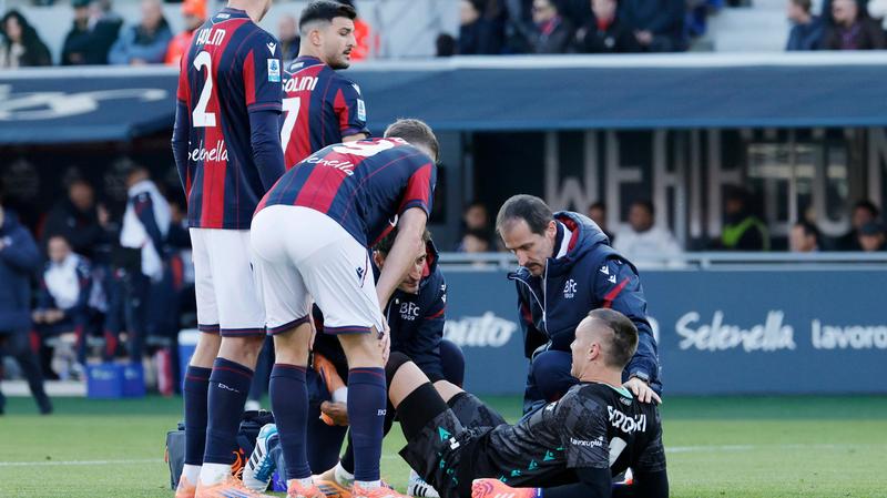 Tegola Bologna, lungo stop per Skorupski