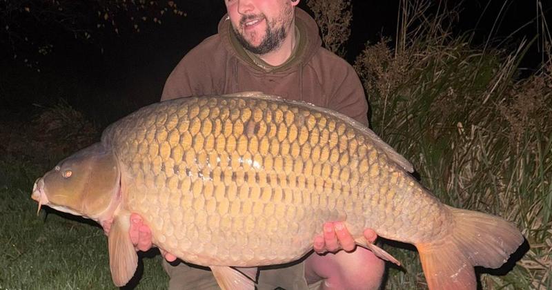 Angler reels in record-breaking carp