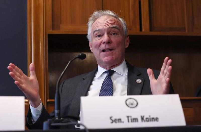 Tim Kaine Doesn’t Care That His Party Is Furious Over Shutdown Cave