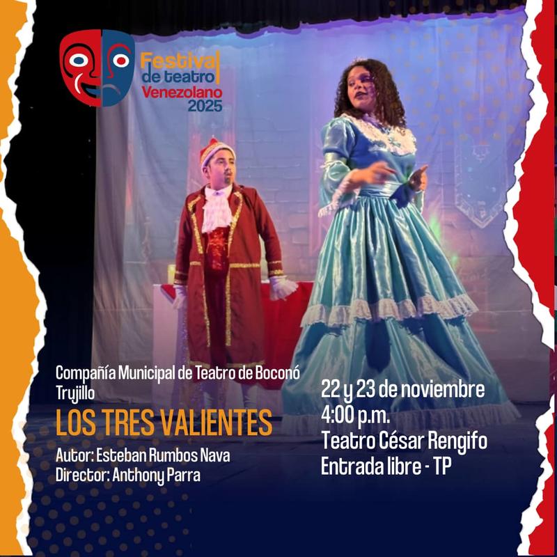Boconó listo para representar a Trujillo en festival nacional de teatro Boconó listo para representar a Trujillo en festival nacional de teatro