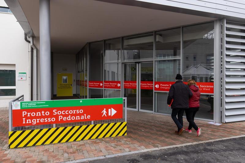 Ferrara, Pronto soccorso da tutto esaurito: i malanni di stagione incombono