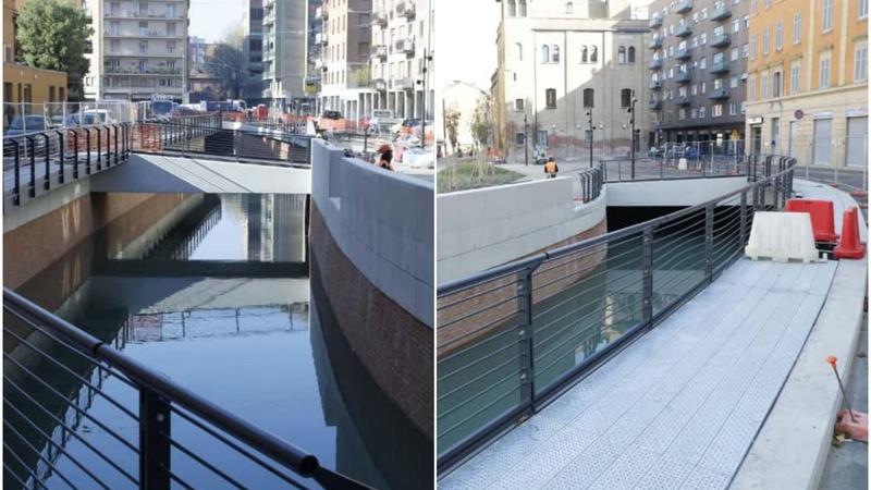 Tram, svelata la nuova via Riva Reno. Verde, luci, canale scoperto: ecco come sarà /