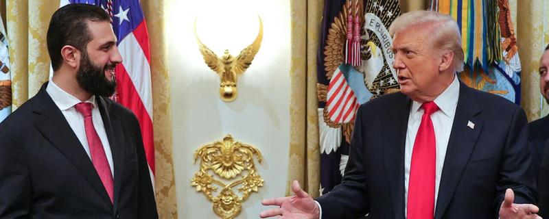 Washington e Damasco verso la pace: Trump accoglie al-Sharaa alla Casa Bianca, inizia una nuova era di distensione Washington e Damasco verso la pace: Trump accoglie al-Sharaa alla Casa Bianca, inizia una nuova era di distensione