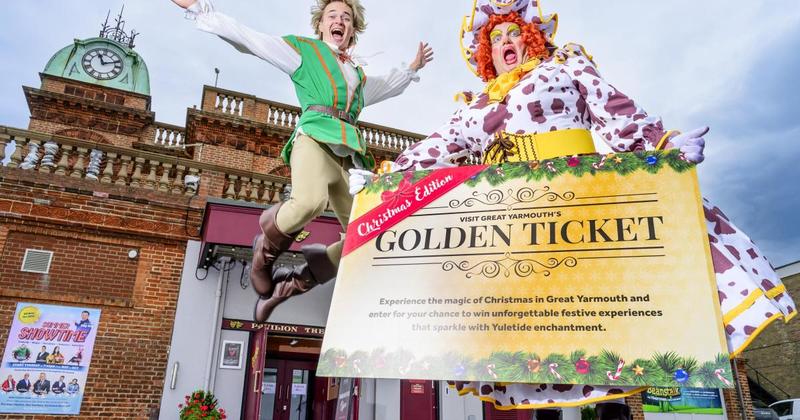 Win a cracker of a prize in Great Yarmouth golden ticket competition