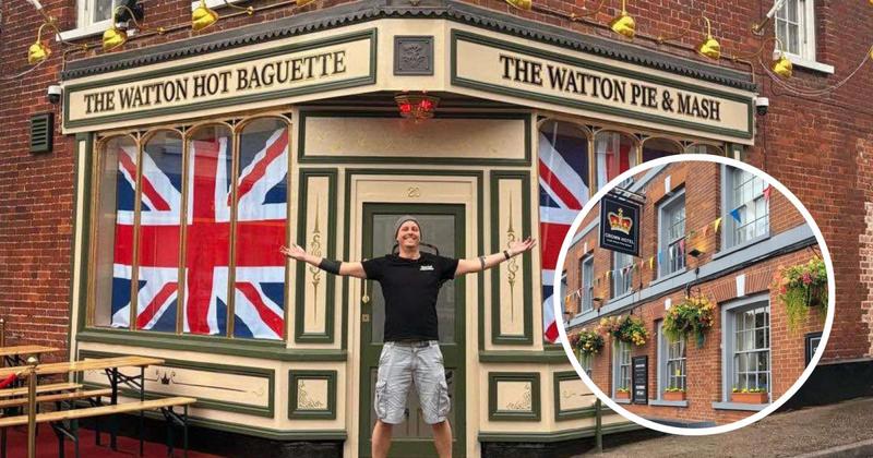 New baguette shop collaborating with nearby pub New baguette shop collaborating with nearby pub