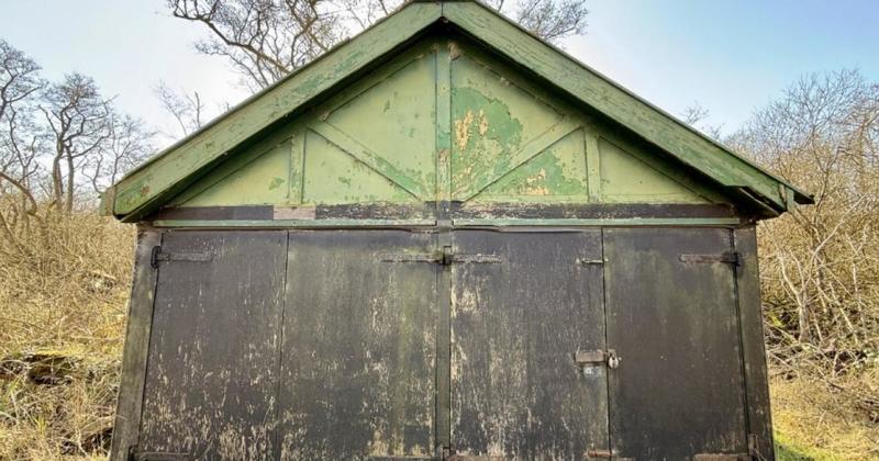 What happened to Norfolk's most expensive shed?