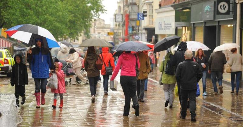 24-hour weather warning for heavy rain issued for Norfolk