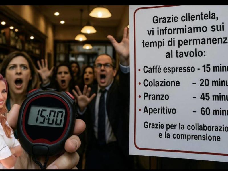 Torino, il Bar del Countdown. Dove il caffè scade prima di essere bevuto