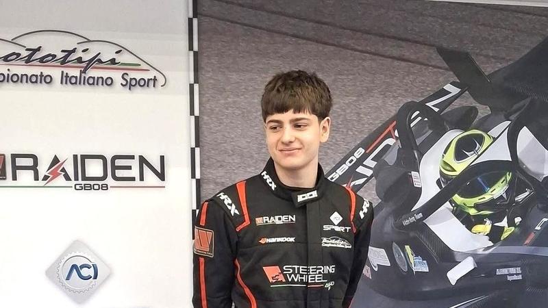 A 15 anni su una monoposto, orgoglio Rocchio