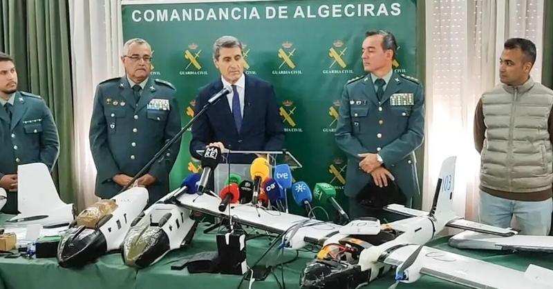 Spain, Morocco dismantle drone network flying hashish across border Spain, Morocco dismantle drone network flying hashish across border