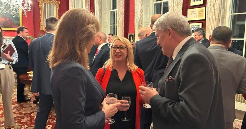 Chancellor welcomes town business leader to Downing Street