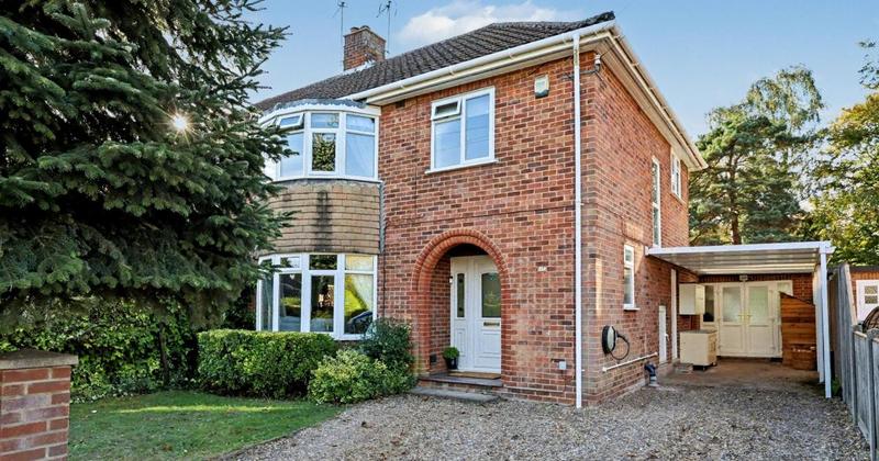 Three-bedroom semi-detached home with conservatory for sale in Old Catton Three-bedroom semi-detached home with conservatory for sale in Old Catton