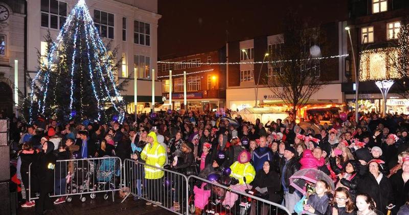 Town gears up for its spectacular Christmas lights and tree switch-on