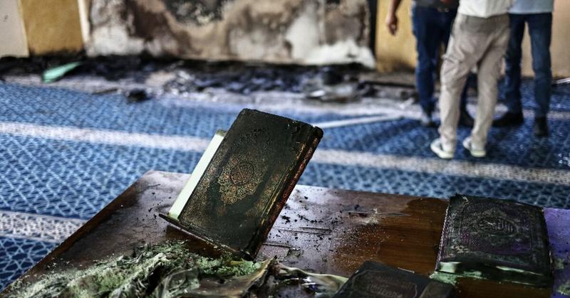 Israeli troops kill two West Bank Palestinians, settlers set mosque ablaze Israeli troops kill two West Bank Palestinians, settlers set mosque ablaze