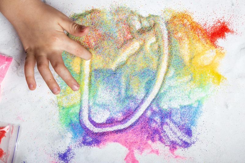 Asbestos has been found in children’s coloured sand. What’s the risk to kids?