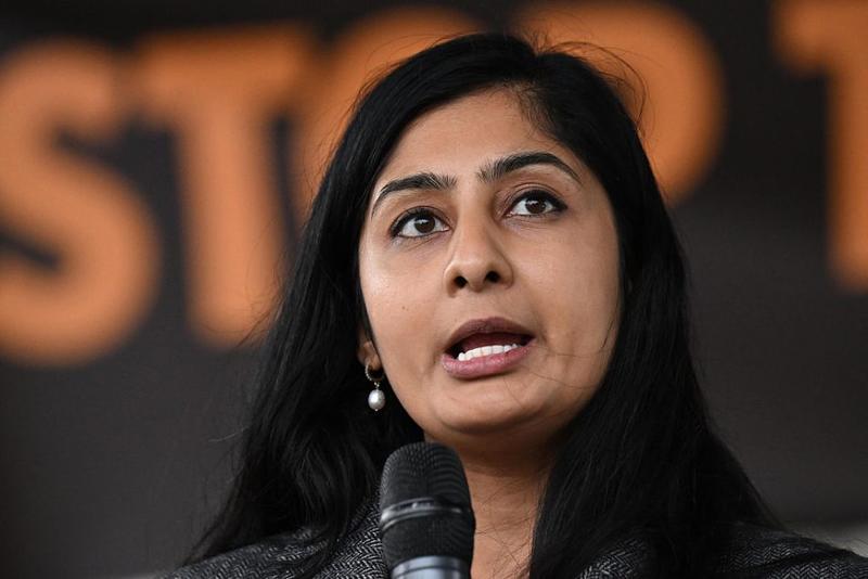 Watch: Zarah Sultana squirms on BBC