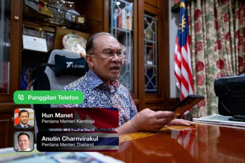 Malaysian PM Anwar Attempts to Get Thailand-Cambodia Border Deal Back on Track Malaysian PM Anwar Attempts to Get Thailand-Cambodia Border Deal Back on Track