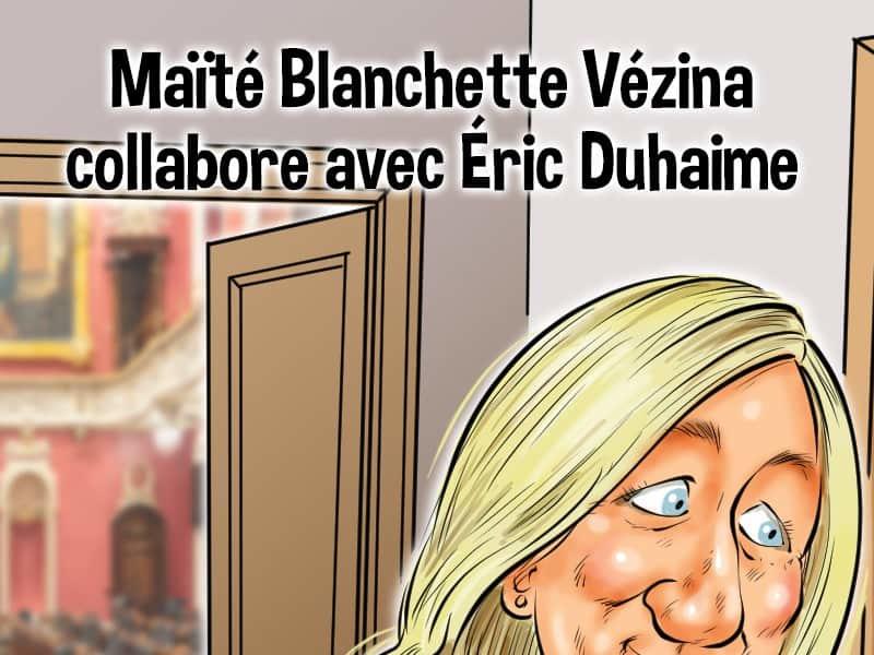 Blanchette Vézina collabore avec Duhaime