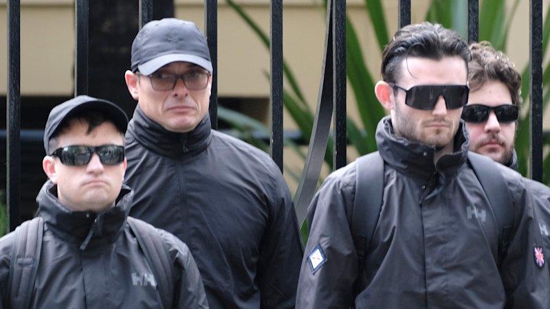 Sixty men in black test our laws and our willingness to respond with strength