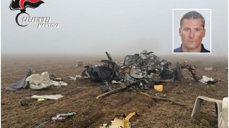 L’incidente in elicottero, il boato che rompe il silenzio, il corpo del pilota riverso nei campi: la sequenza della tragedia di Mantova