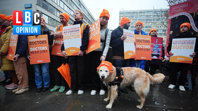 I'm a striking doctor. We're fighting for the health and soul of the nation