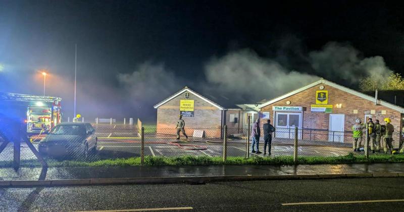 Blaze forces home of village football club to shut after ceiling torn down Blaze forces home of village football club to shut after ceiling torn down