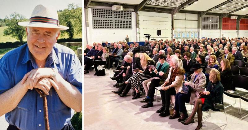 Hundreds gather to remember much-loved Norfolk farming legend David Richardson