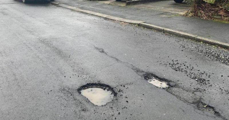 Potholes in Wales: 'The roads are in a desperate state' Potholes in Wales: 'The roads are in a desperate state'