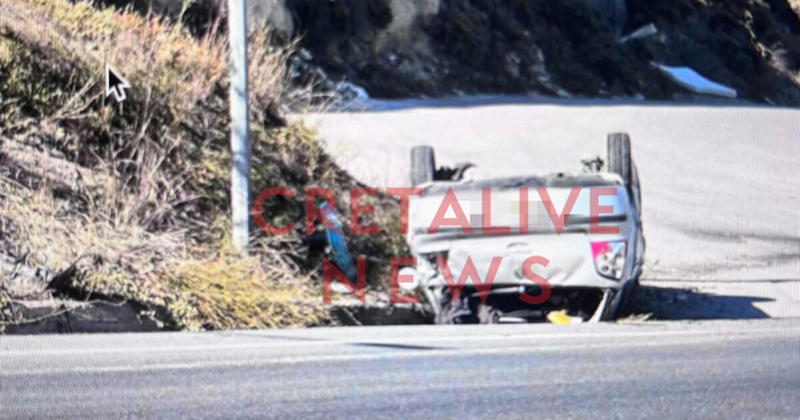 Άγιο είχε ο οδηγός - Σοκάρουν οι φωτογραφίες από το τροχαίο στο δρόμο προς ΠΑΓΝΗ Άγιο είχε ο οδηγός - Σοκάρουν οι φωτογραφίες από το τροχαίο στο δρόμο προς ΠΑΓΝΗ