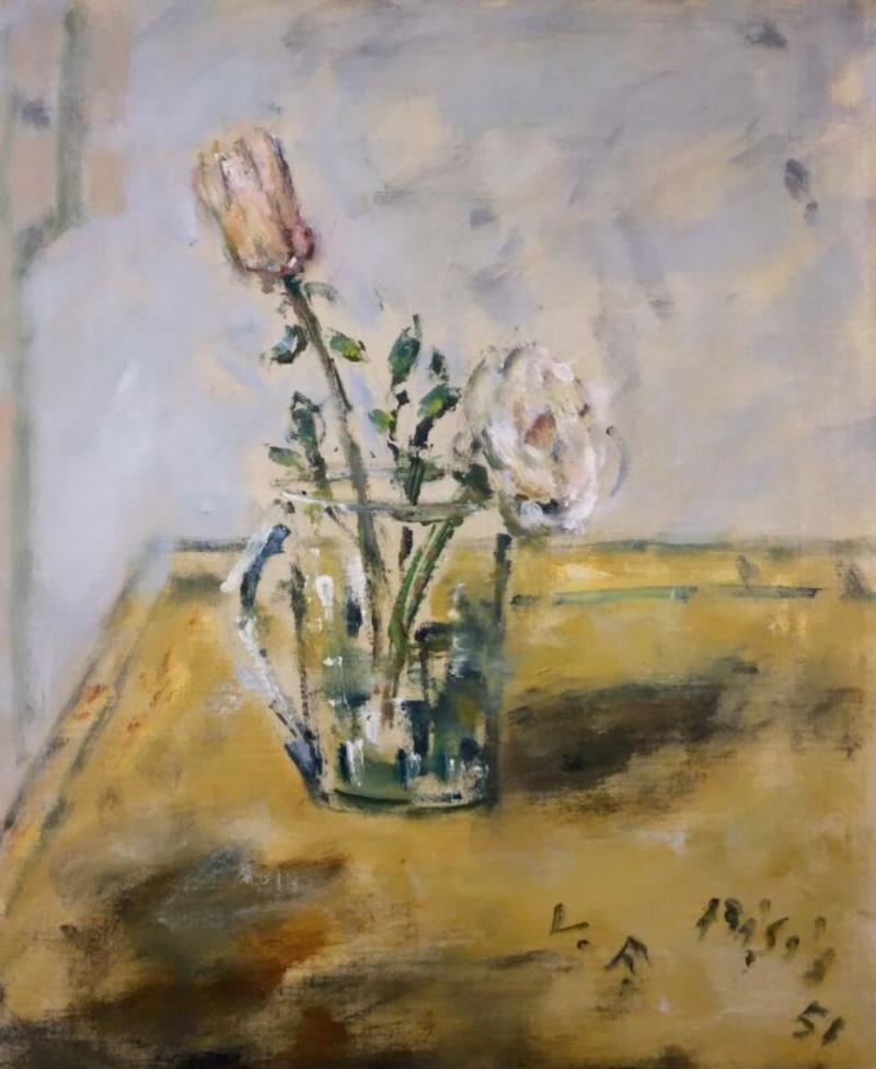 Filippo De Pisis è l’artista del Quadro del Mese (Novembre) allo Studio Bolzani di Milano. Il prezioso dipinto è “Fiori in bicchiere” un olio su tela del 1951. Filippo De Pisis è l’artista del Quadro del Mese (Novembre) allo Studio Bolzani di Milano. Il prezioso dipinto è “Fiori in bicchiere” un olio su tela del 1951.