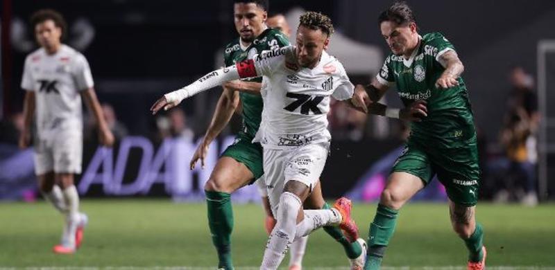 Santos vence o Palmeiras e dá o presente no 130º aniversário do Flamengo