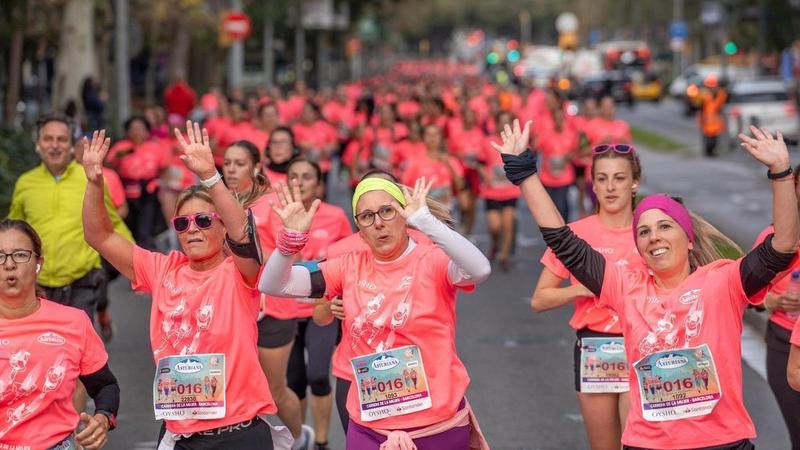 Cursa de les Dones 2025: calles cortadas y afectaciones al tráfico en Barcelona este domingo