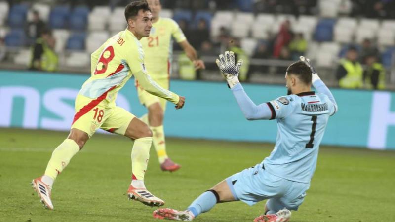 El golazo de Zubimendi y el entusiasmo de Barrios