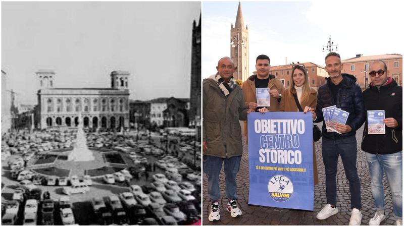 Forlì, la rivoluzione al contrario: “Riportiamo le auto in piazza”