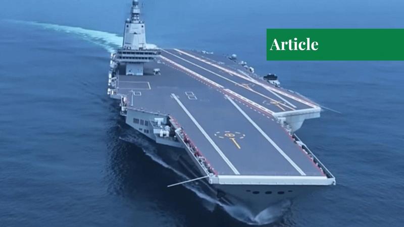 The Fujian Aircraft Carrier Enters the Theatre of the Indo-Pacific The Fujian Aircraft Carrier Enters the Theatre of the Indo-Pacific