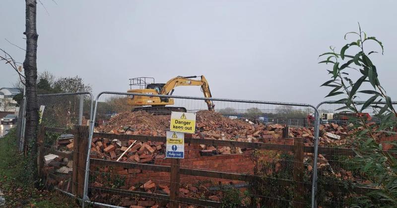 Demolition of burned farmhouse prompts debate among readers