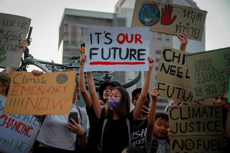 «No hay planeta B»,el temor al cambio climático se extiende con jóvenes como protagonistas «No hay planeta B»,el temor al cambio climático se extiende con jóvenes como protagonistas